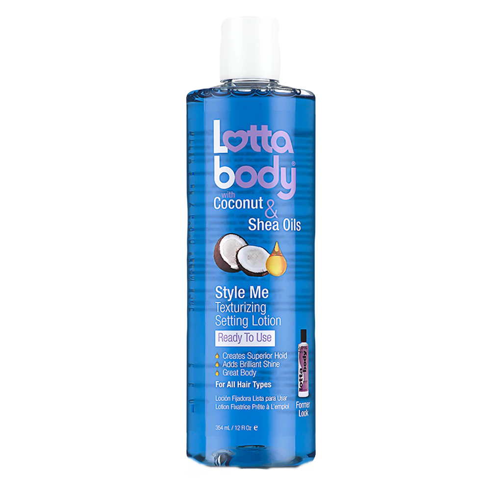 Lottabody ~ Coconut & Shea Oils ~ Style Me Texturizing Setting Lotion