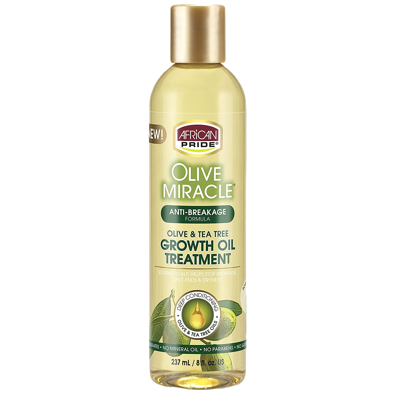 African Pride Olive Miracle Growth Oil Treatment