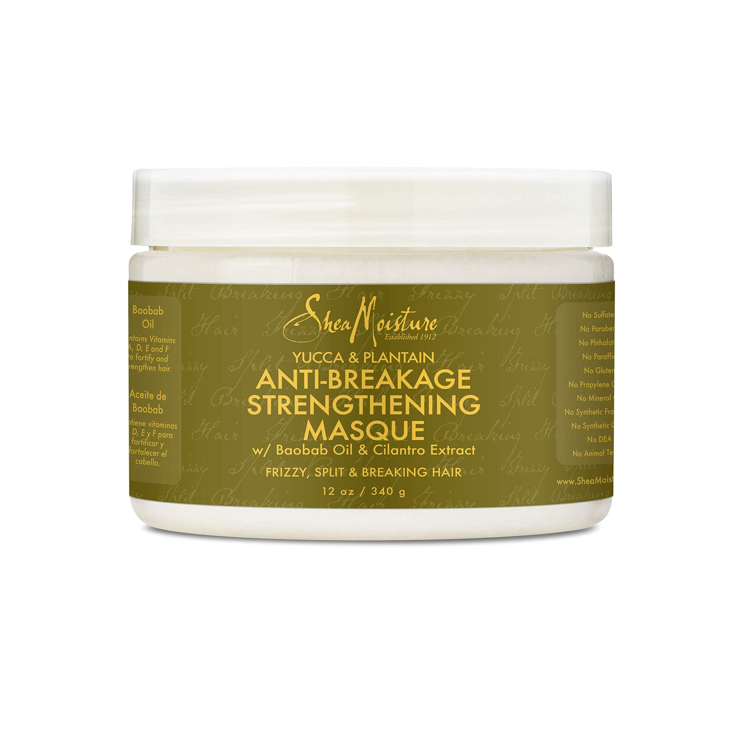 Shea Moisture Yucca & Plantain Anti-Breakage Strengthening Masque