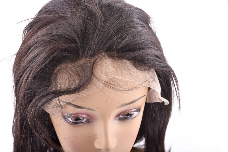 Thumbnail: BQH 100% Virgin Hair Full Lace Wig ~ Deep Wave