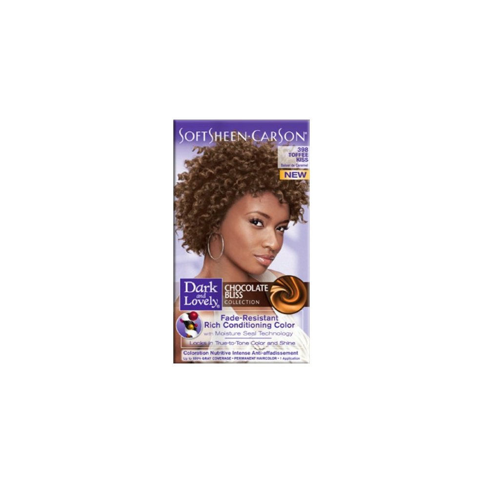 Dark & Lovely Chocolate Bliss Collection Hair Dye ~ Toffee Kiss (398)