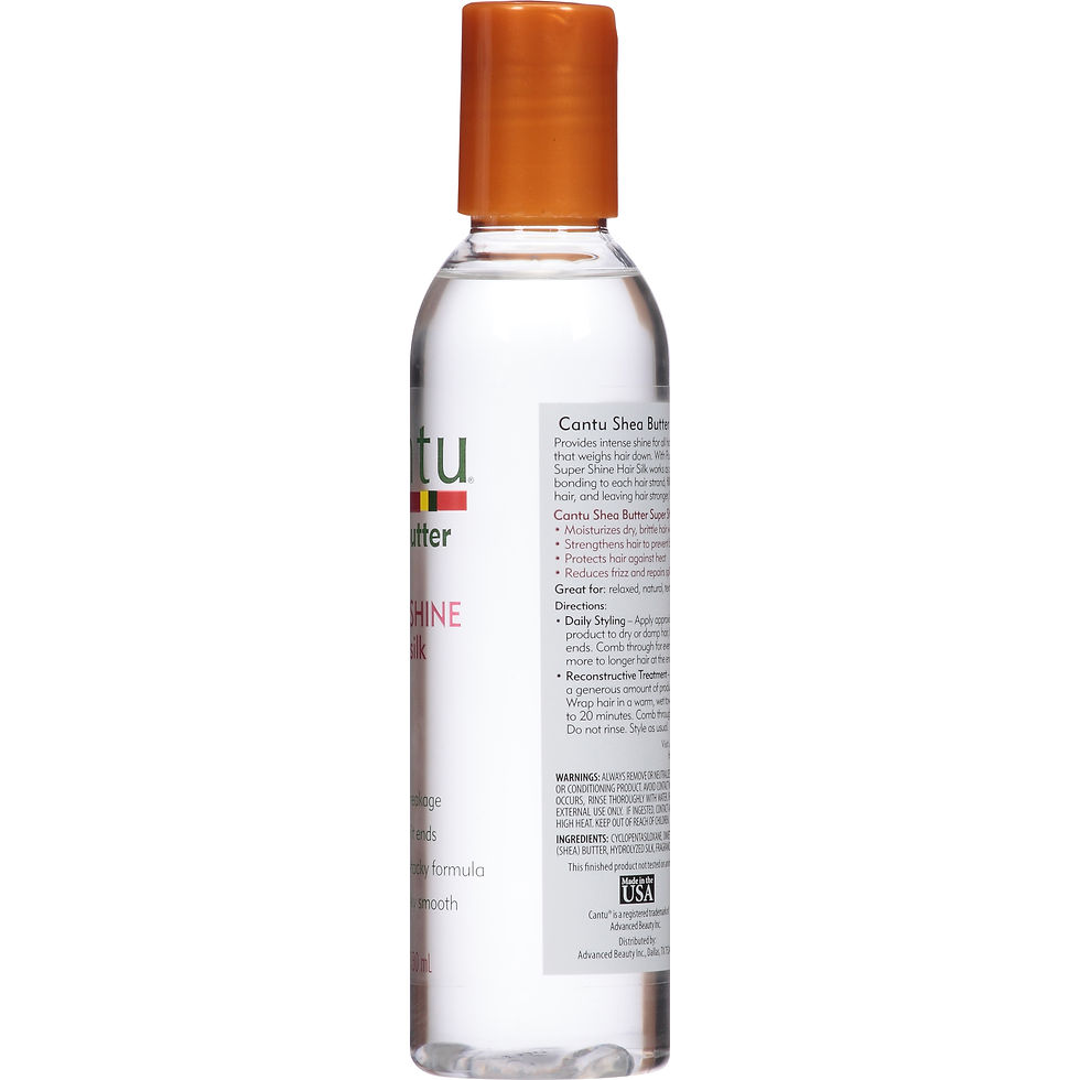 Cantu Shea Butter Super Shine Hair Silk Black Queen Hair