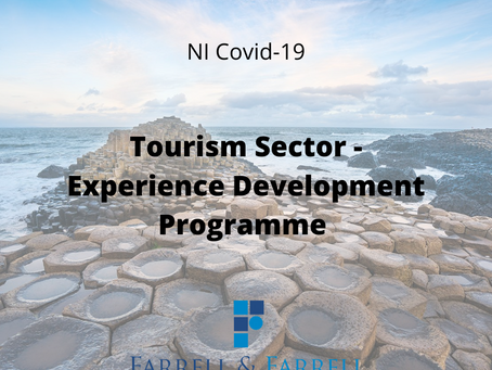COVID-19 NI, Tourism Sector - Experience Development Programme