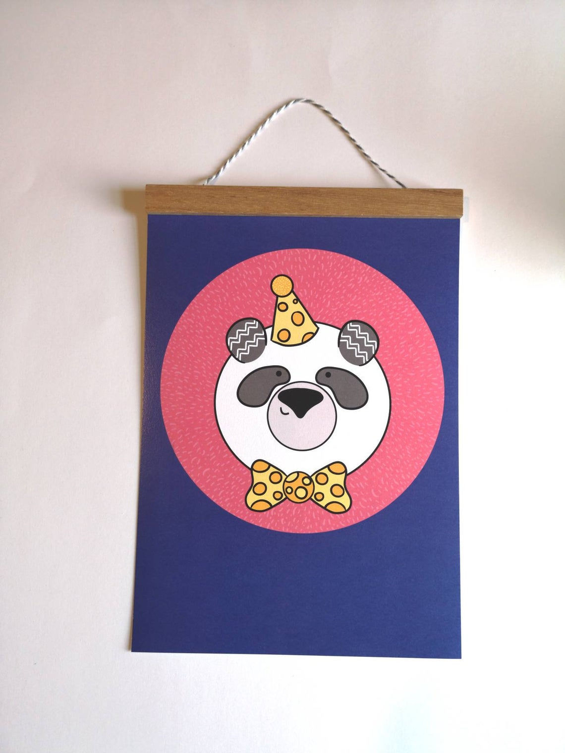 Panda Bear Wall Print