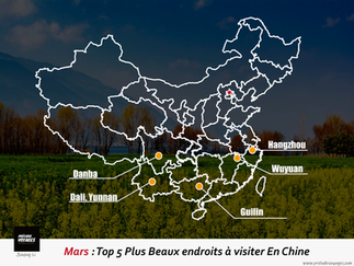 Où voyager en mars : ces 5 endroits où se cachent les plus beaux paysages de Chine 