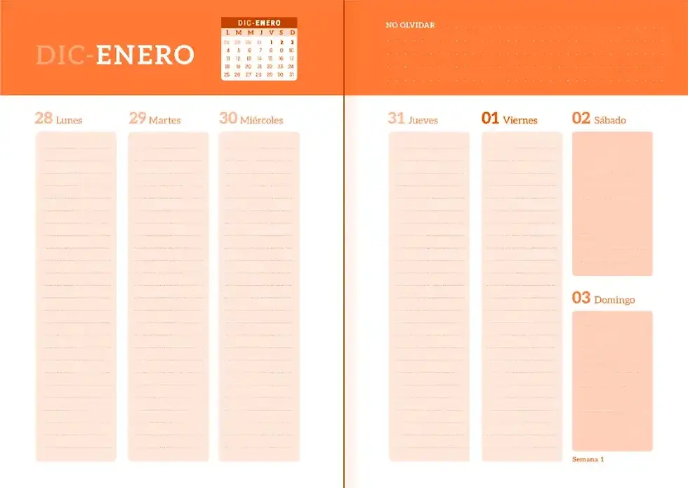 Miniatura: AGENDA PAJARITOS 2027