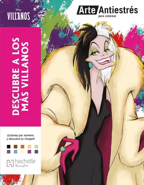 DESCUBRE A LOS MÁS VILLANOS. Arte antiestrés