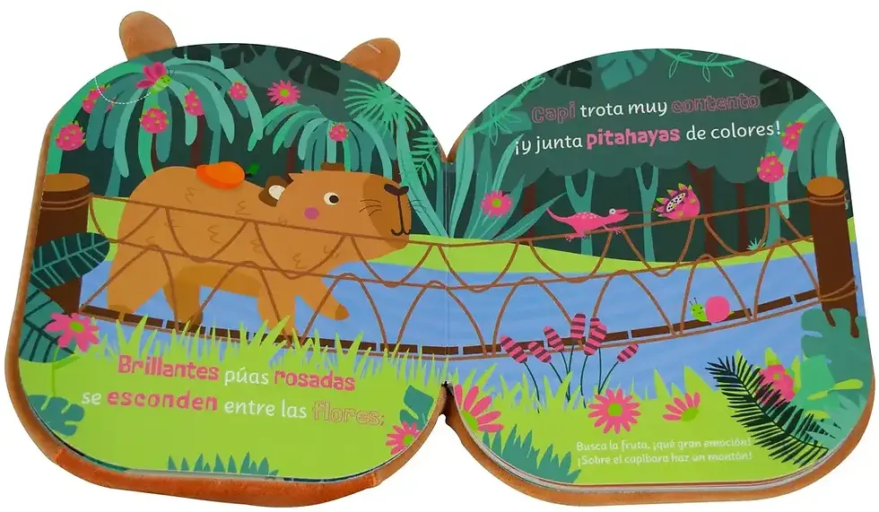 Miniatura: CAPIBARA CURIOSO. Tierno y abrazable