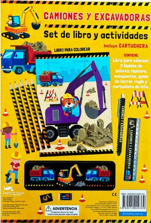 Miniatura: CAMIONES Y EXCAVADORAS SET DE ACTIVIDADES