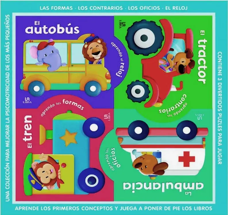 TRANSPORTES. Puzzlebook