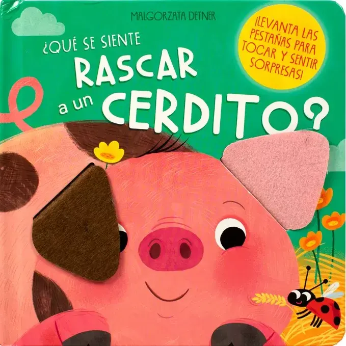 ¿QUÉ SE SIENTE RASCAR A UN CERDITO?