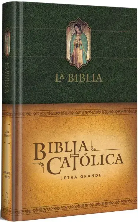 LA BIBLIA CATÓLICA LETRA GRANDE. Verde