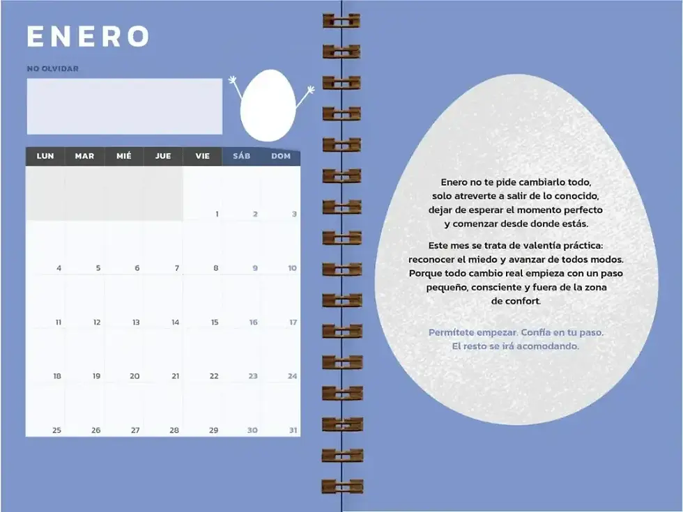 Miniatura: AGENDA UN AÑO DE HUEVOS 2027