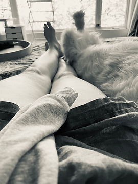 If I have to be in bed all day, so be it. What can I do to make this a little less miserable? * Quote from Suleika Jaoud, au