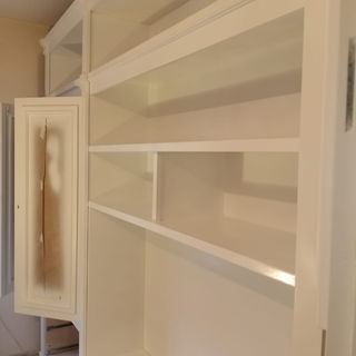 Cambio de color de Boiserie, Puertas, Muebles.