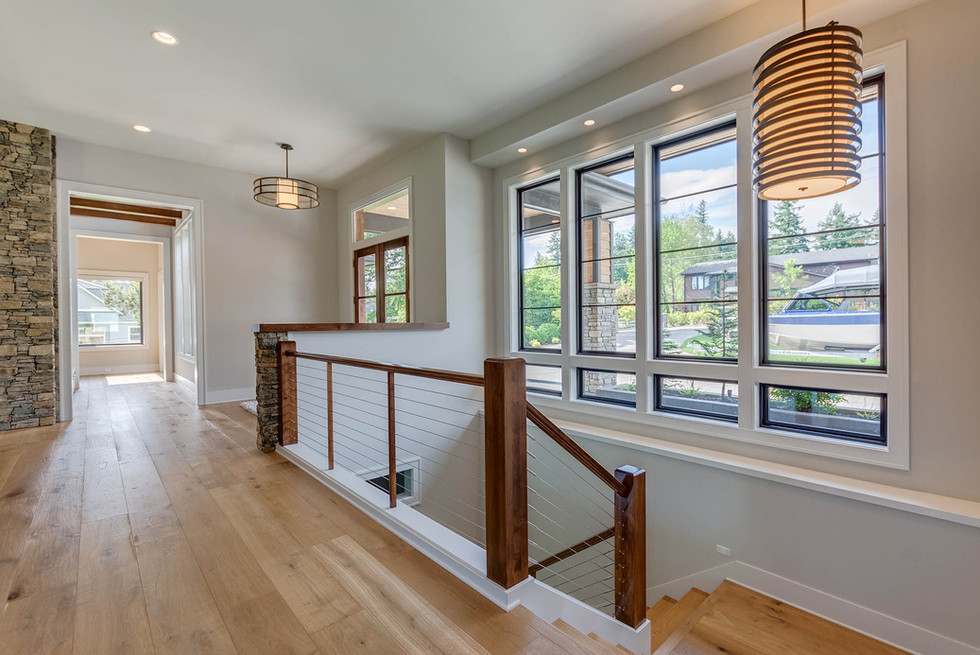 Craftsman Chic Teal Point Custom Homes