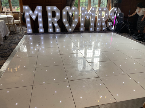 Hire our stunning 5ft white illuminated love letters or 4ft Illuminated Mr & Mrs Letters for your event. Perfect for weddings engagements and more. Covering all areas around the North West, Cheshire and Lancashire.