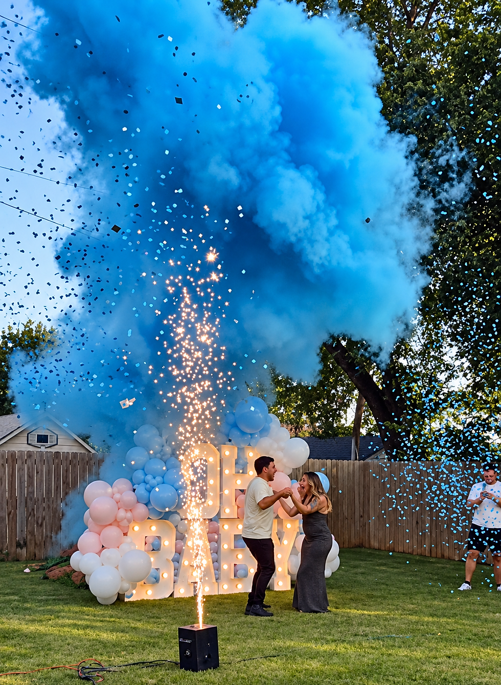 Blue Smoke, Baby Joy and Confetti.png