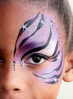 Face Painting & Glitter Tattoo Hire around the North West, Lancashire and Cheshire