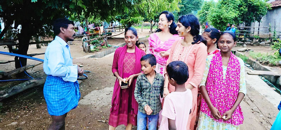 Summer Internship 2025: Smiles That Taught Me More Than I Could Ever Teach