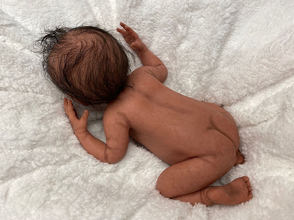 Miniatura: Painted & Rooted "Baby A" Asleep