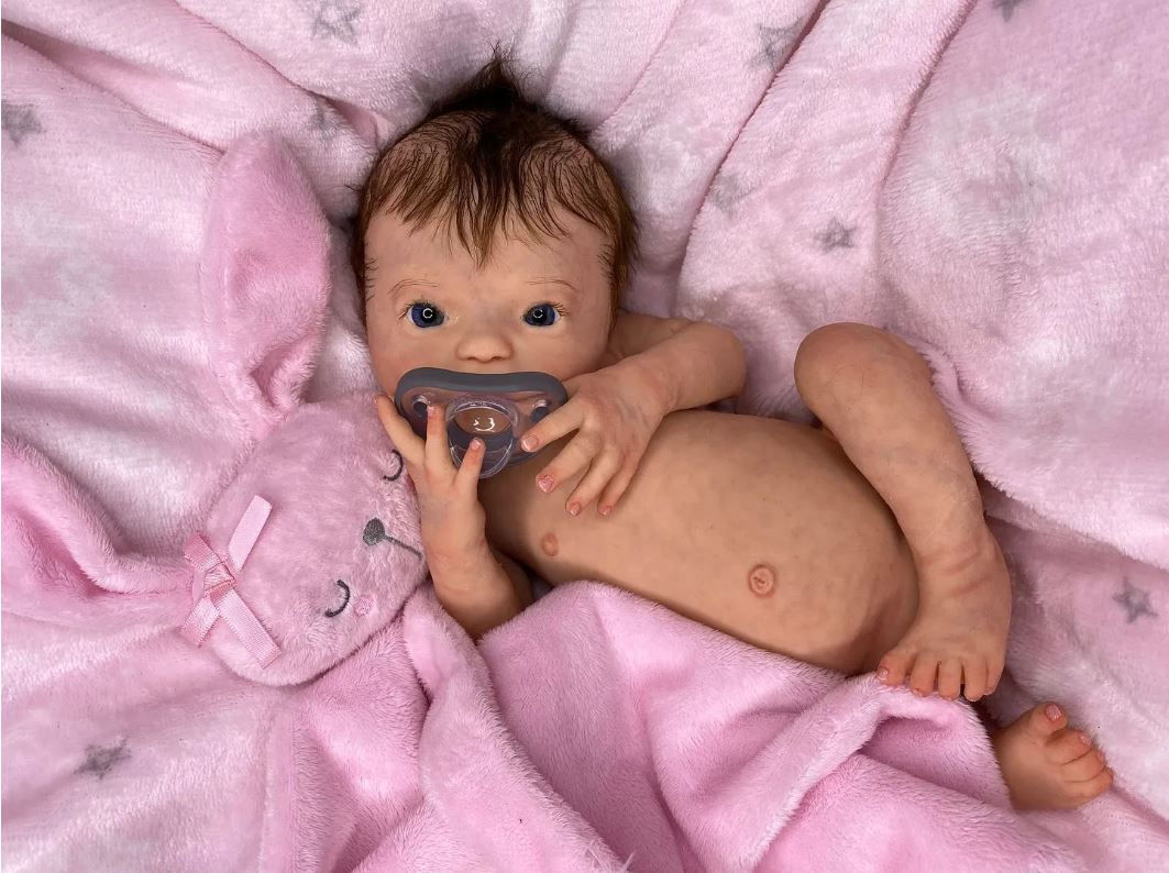 Painted & Rooted Baby A Awake - GIRL