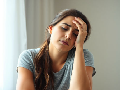 tired woman