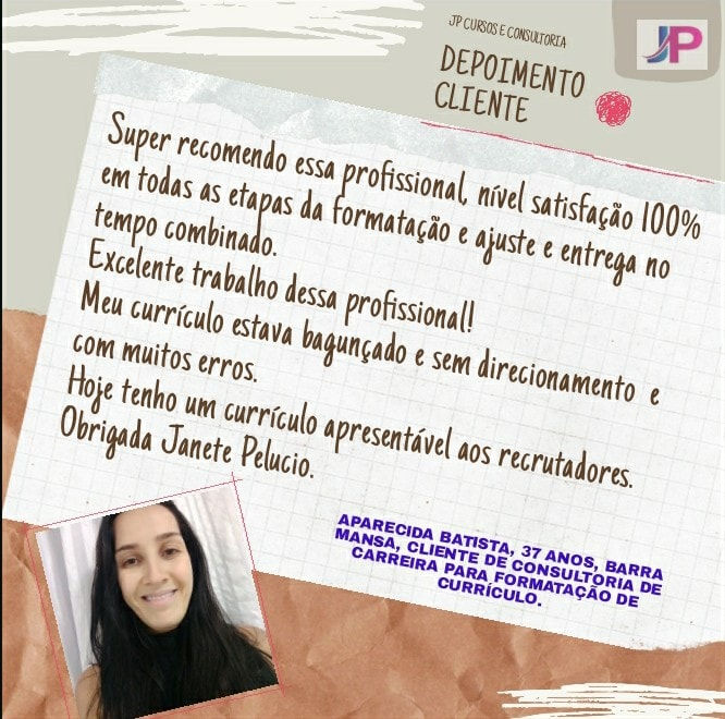 Miniatura: FORMATAÇÃO DE CURRÍCULO PADRONIZADO