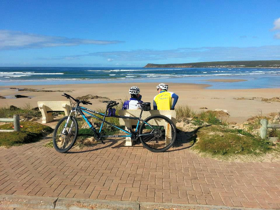 Tandemfiets by Witsandstrand