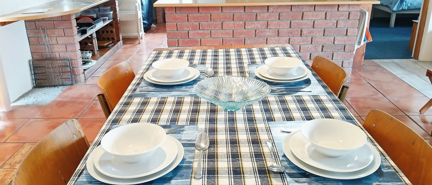 Esszimmer und offene Küche