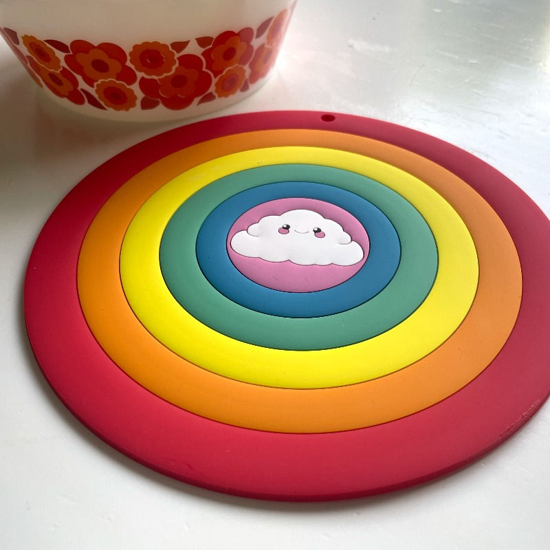 Miniature : Dessous de plat arc en ciel Nuage