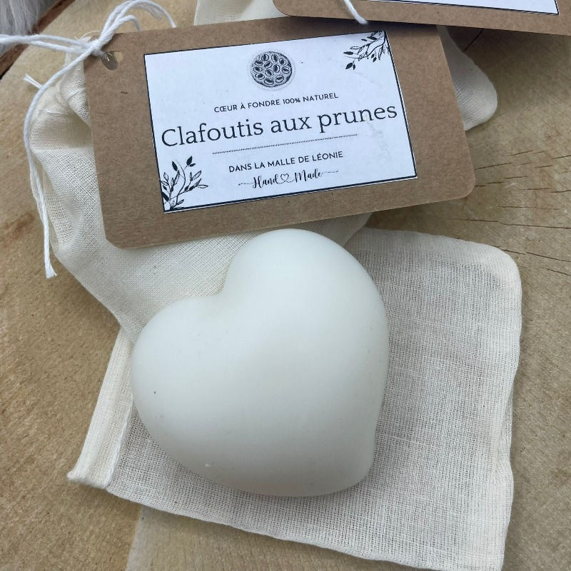 Fondant coeur parfum clafoutis