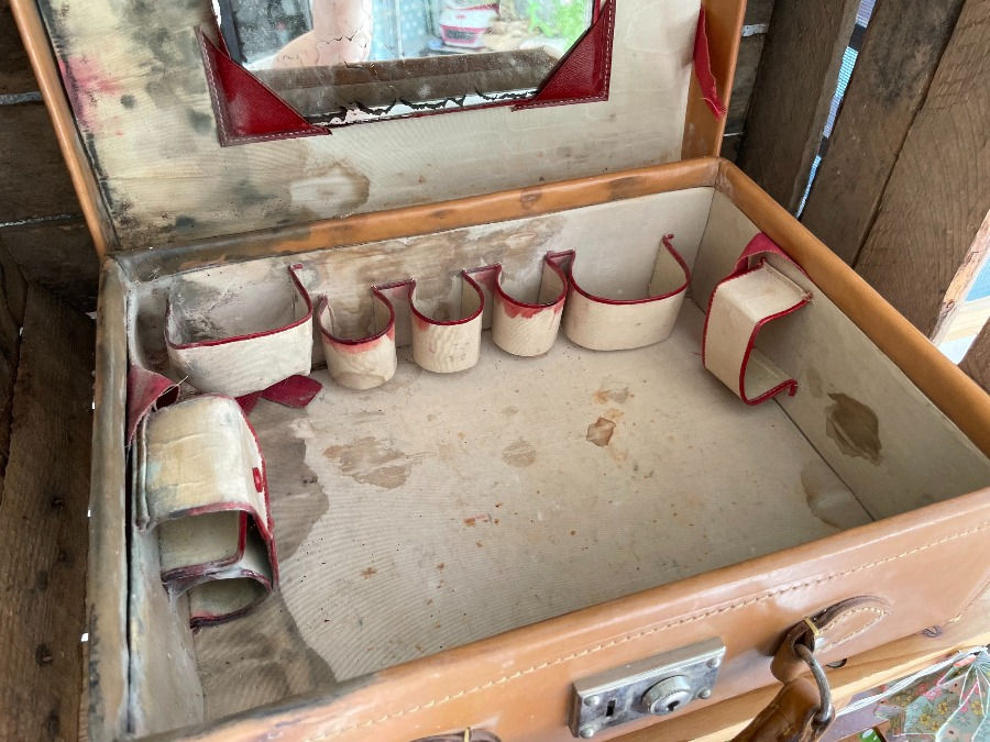 Miniature : Valisette cuir pour nécessaire de toilette