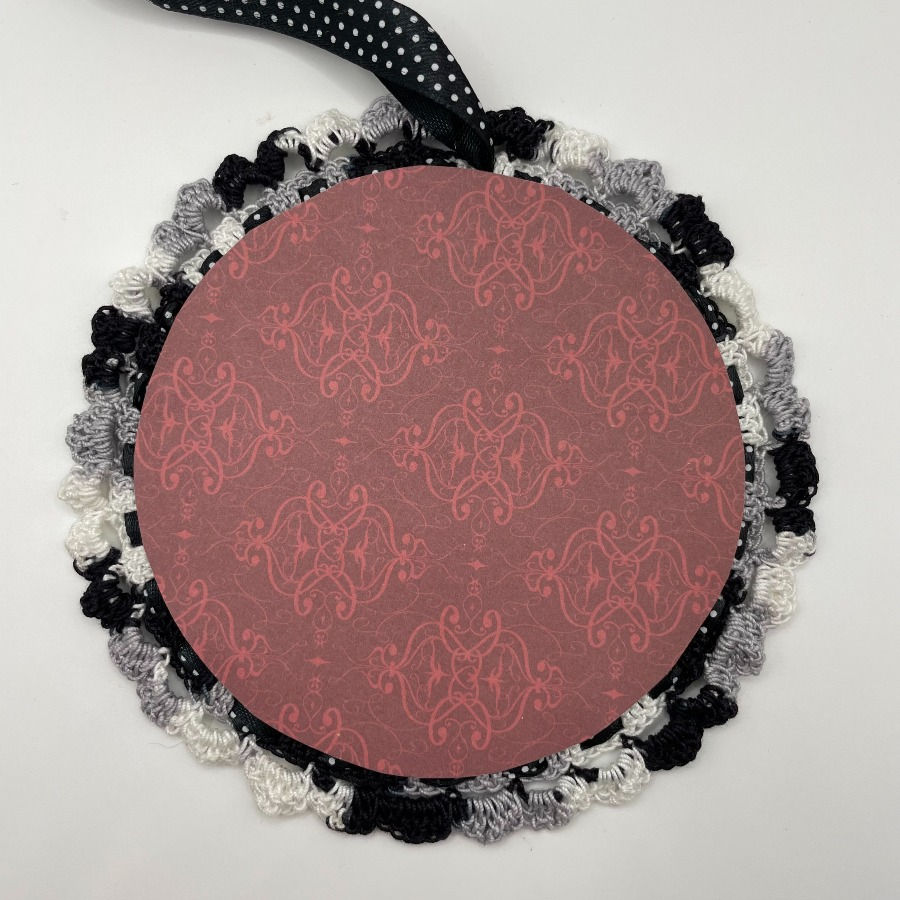 Miniature : Cadre crochet Minnie