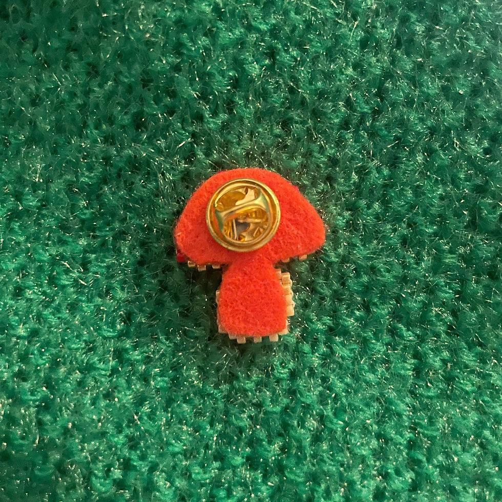 Miniature : Pins champignon perles Miyuki