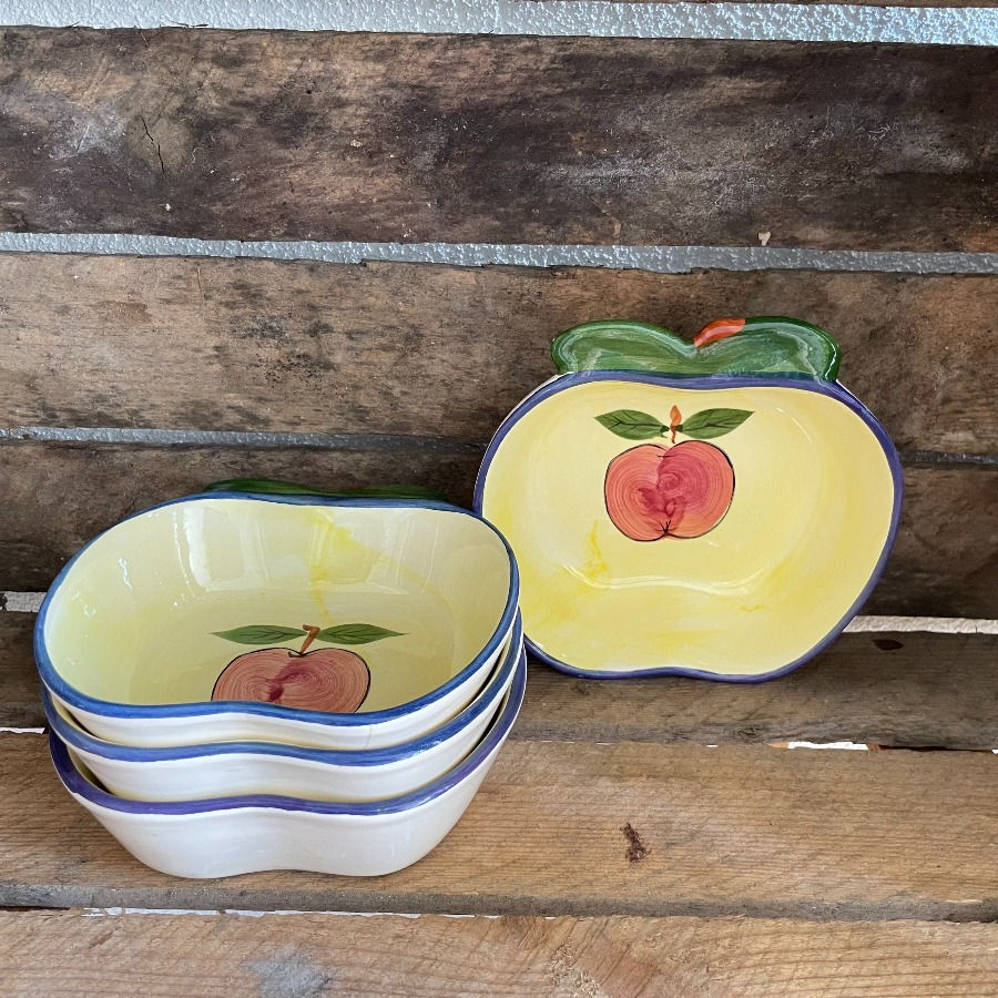 Miniature : Lot 4 coupelles pommes