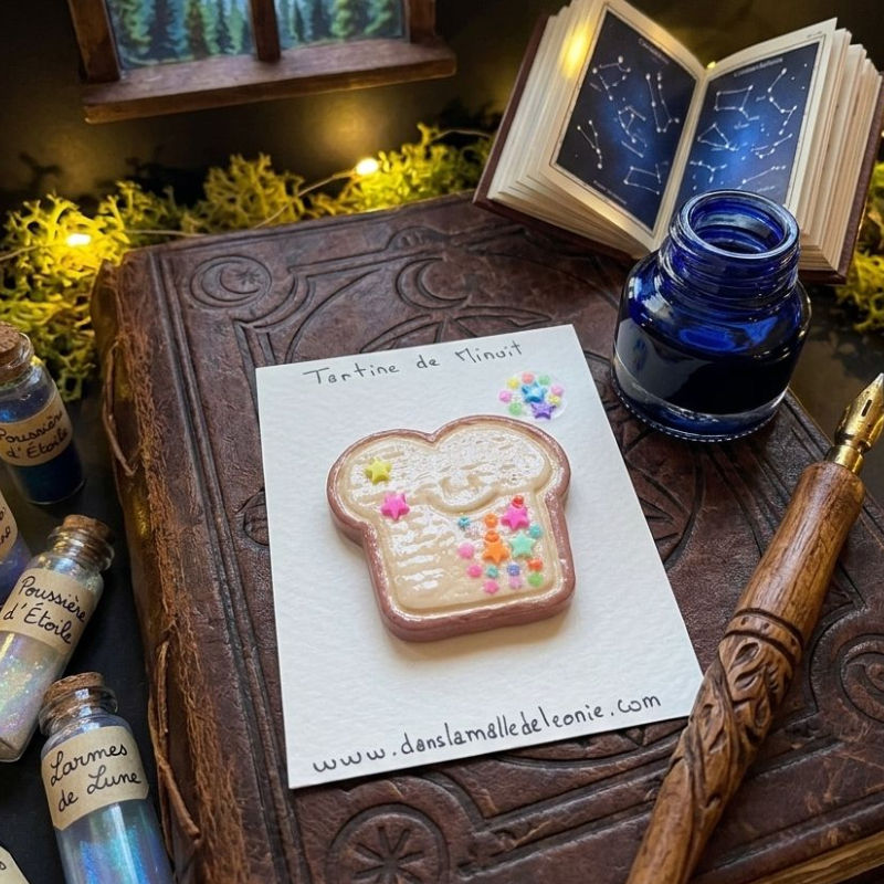 Miniature : Magnet Tartine étoilée