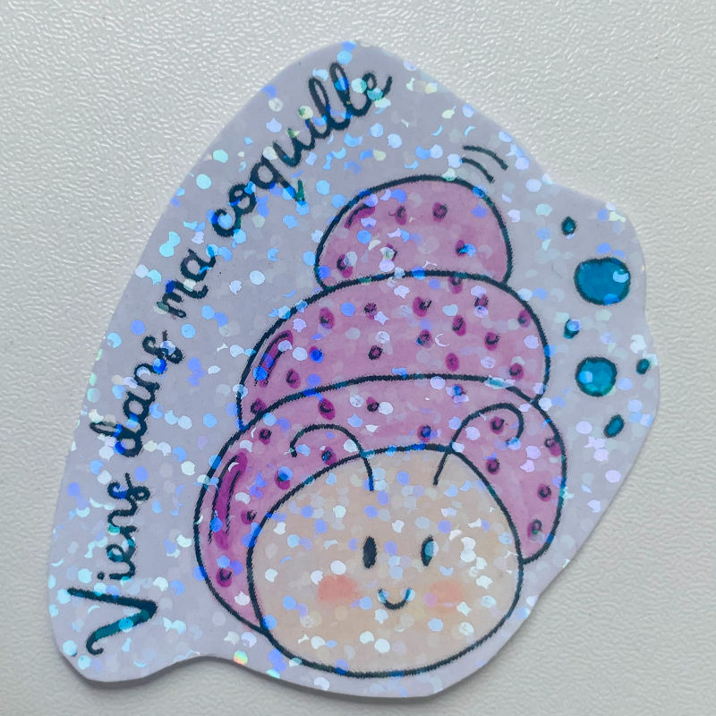 Miniature : Stickers plage messages