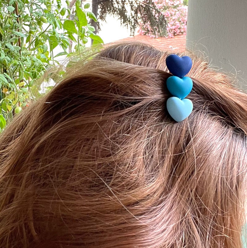 Miniature : Barrette Tri-coeurs