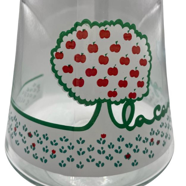 Miniature : Pichet en verre Pomme vintage