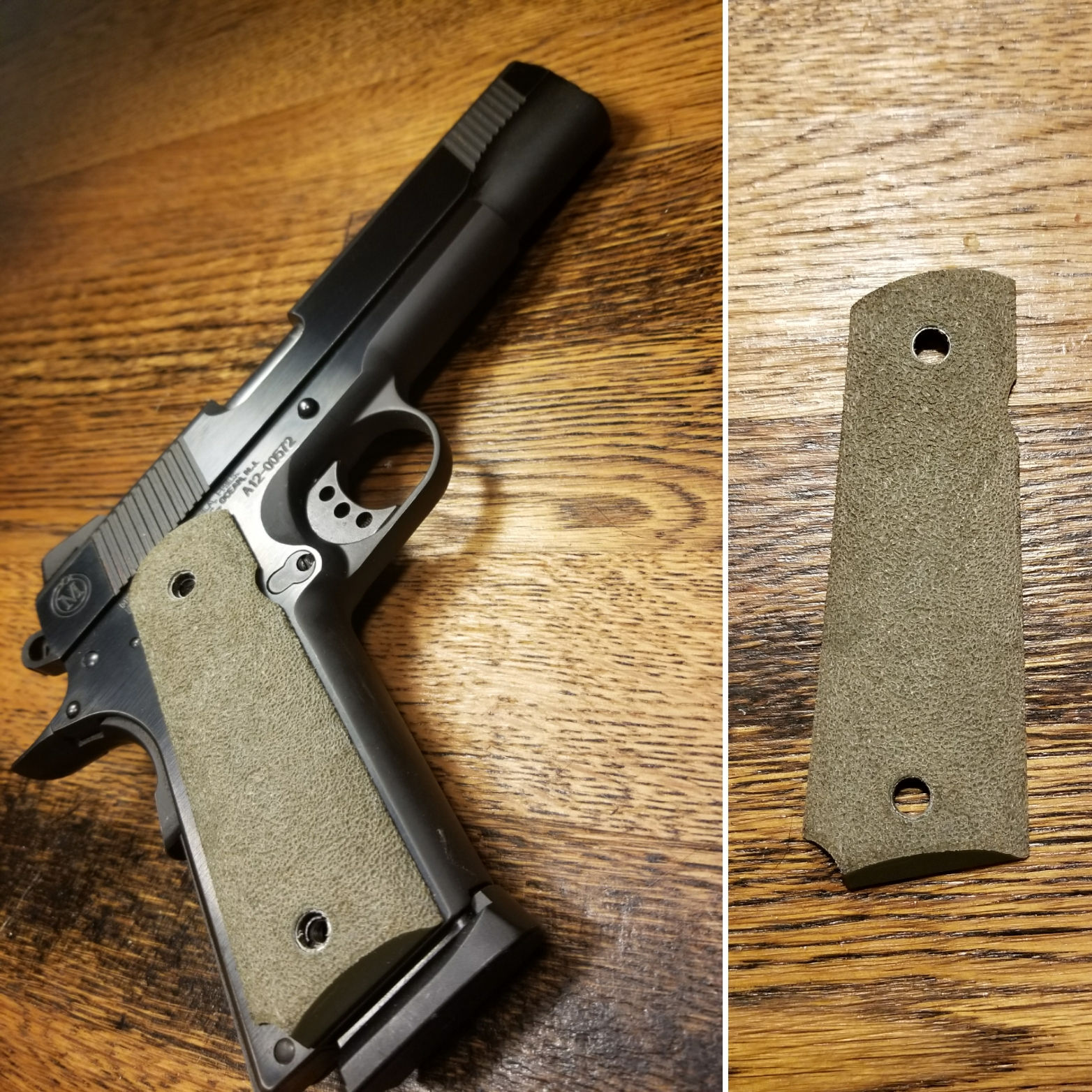 HG STIPPLED OD GREEN