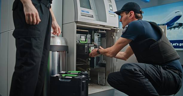 ATM machine installation
