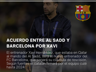 XAVI VUELVE A CASA