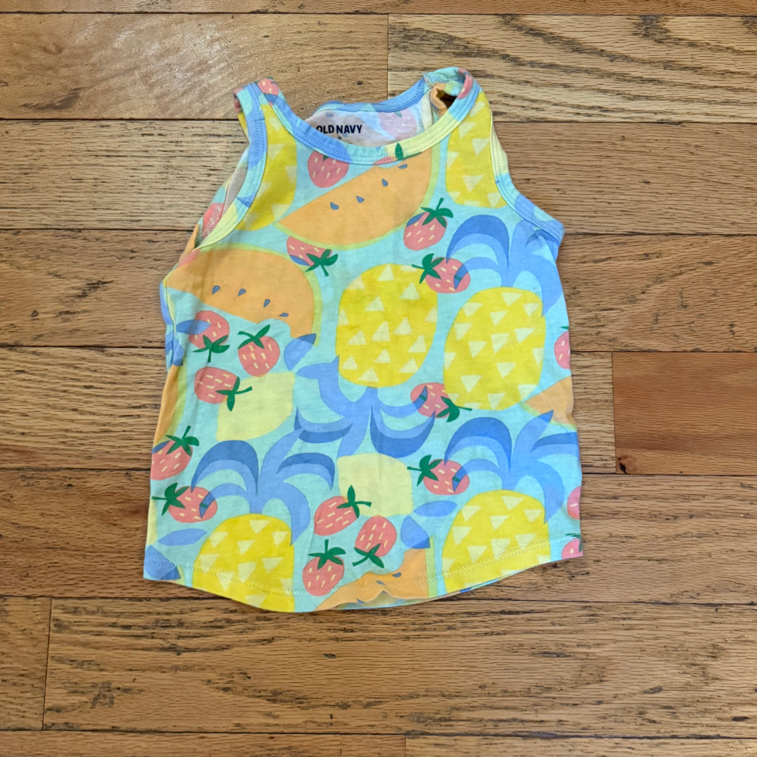 3T Old Navy Fruit Tank