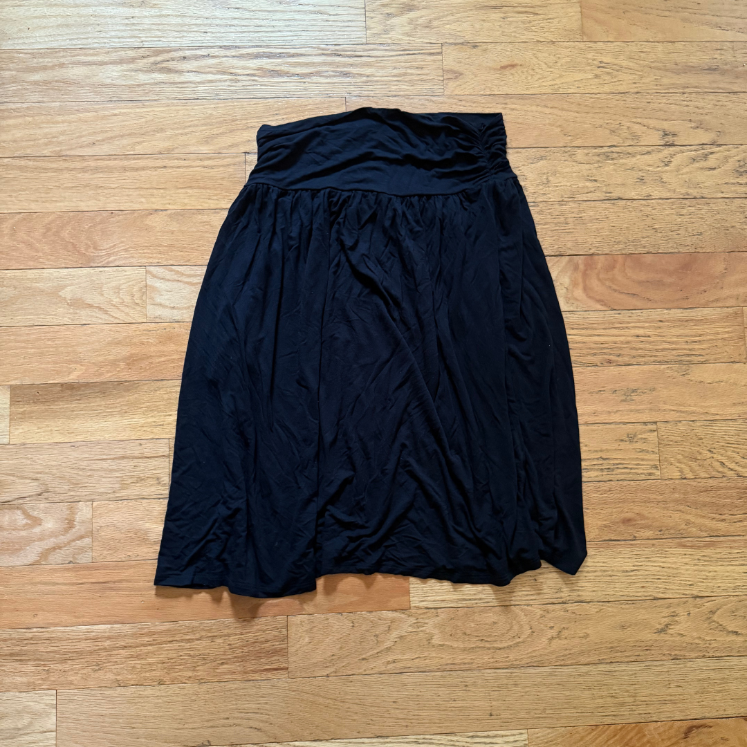 2XL Simly Black Skirt