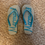 Thumbnail: Girls Size 13 Mermaid Flip Flops