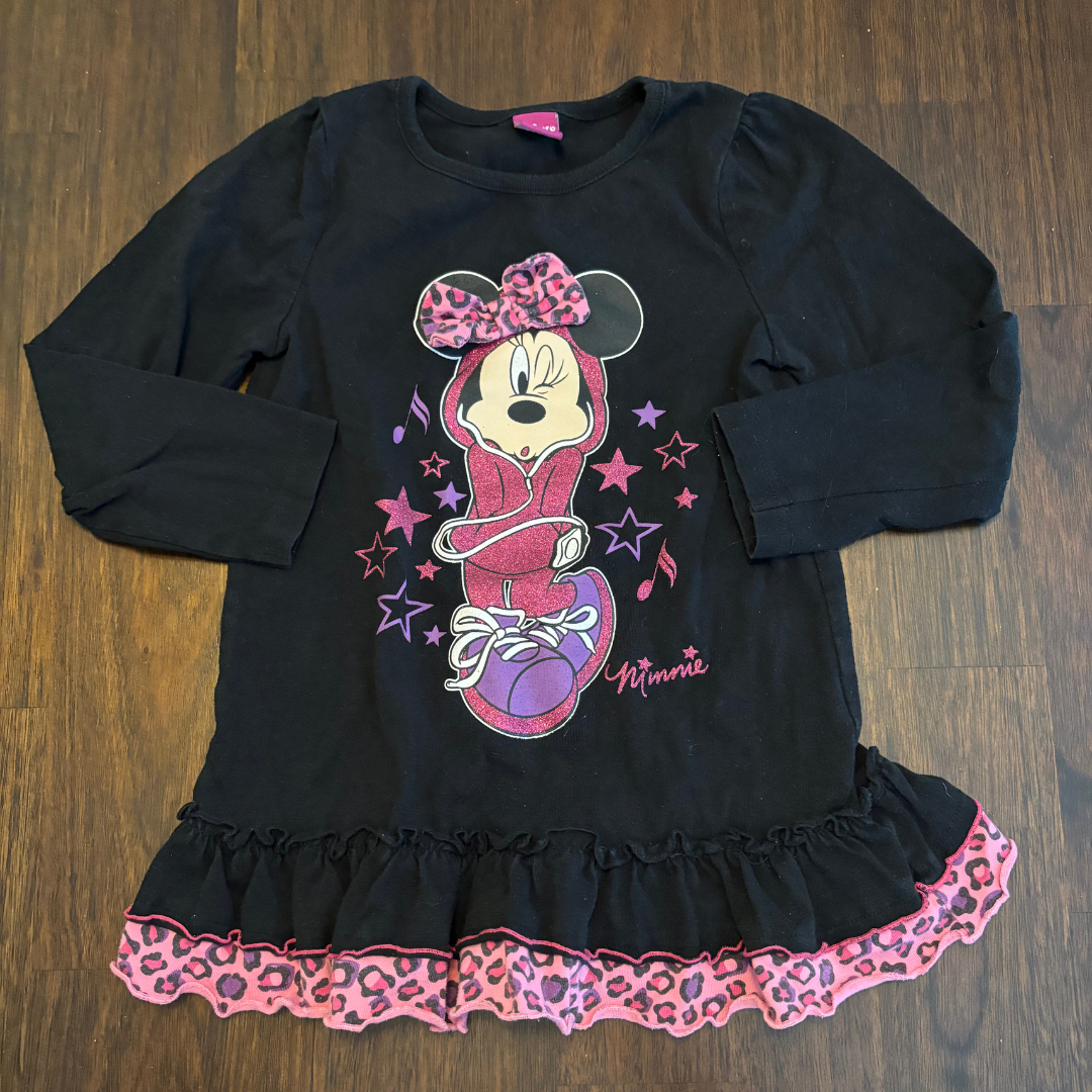 4T Minnie Mouse Long Sleeve
