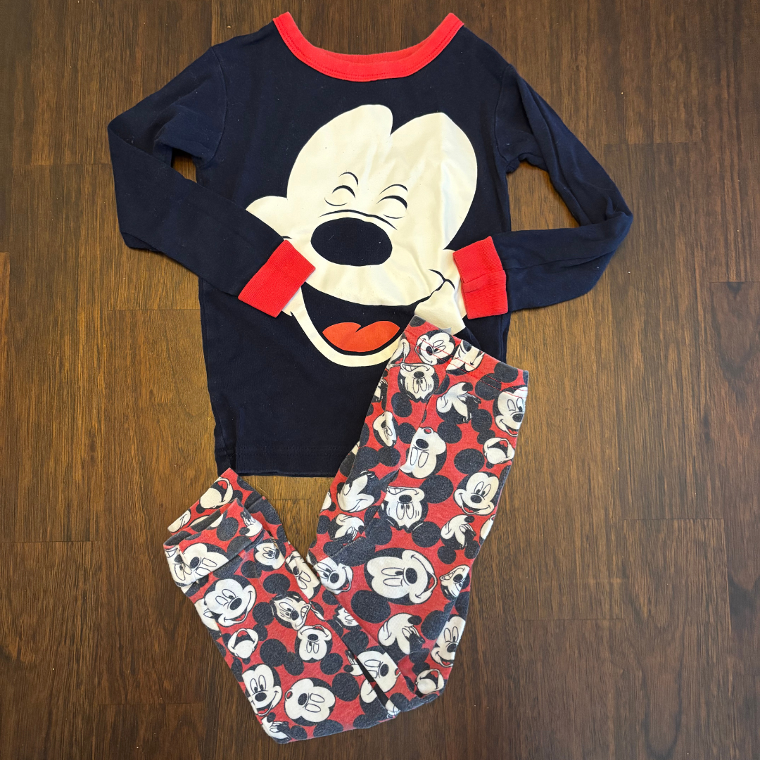 3T Gap Mickey Pjs