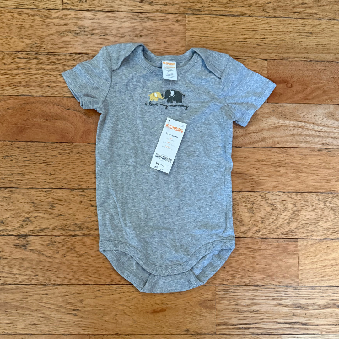 12-18M Gymboree Short Sleeve Onesie