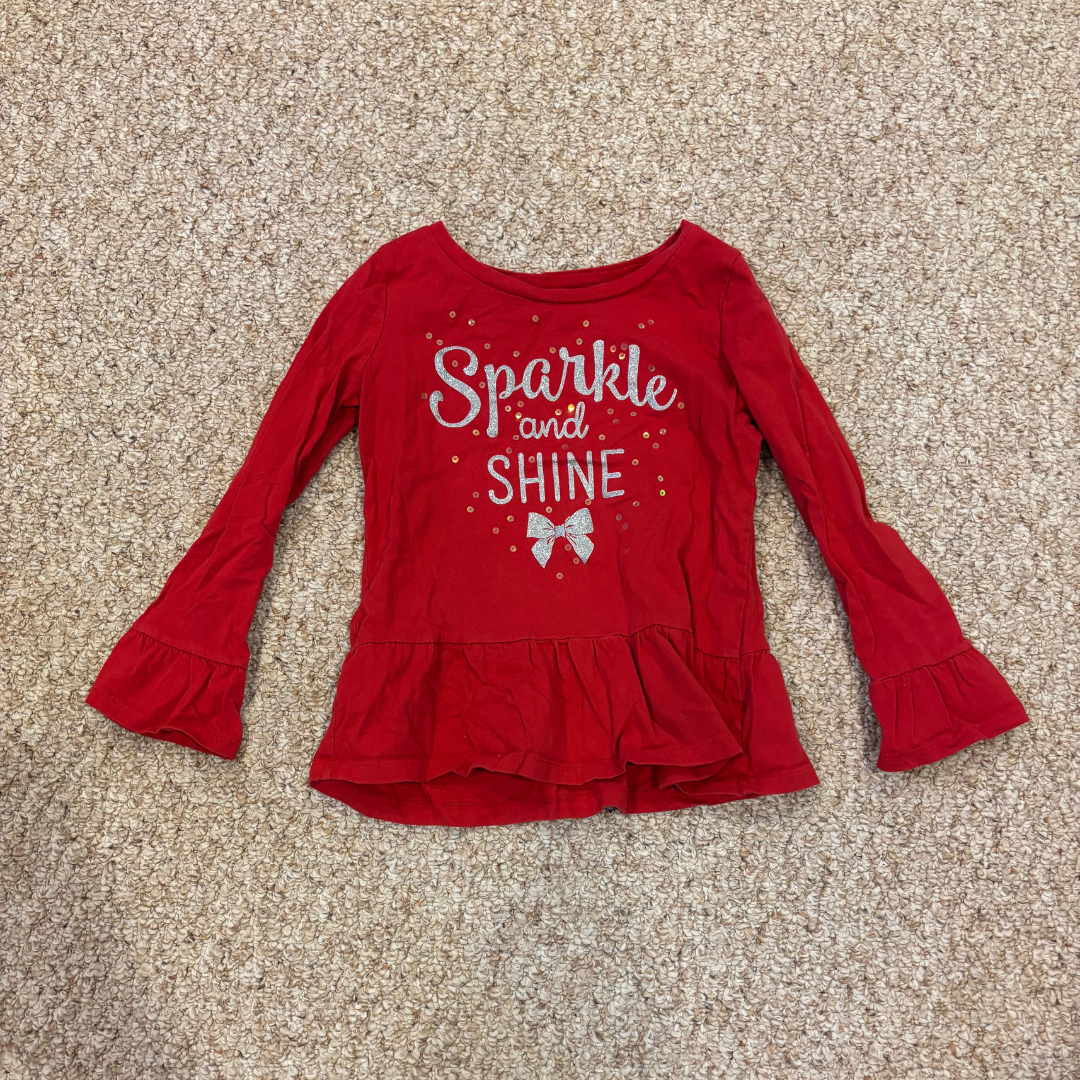 8 Carter's Kid Sparkle Shirt